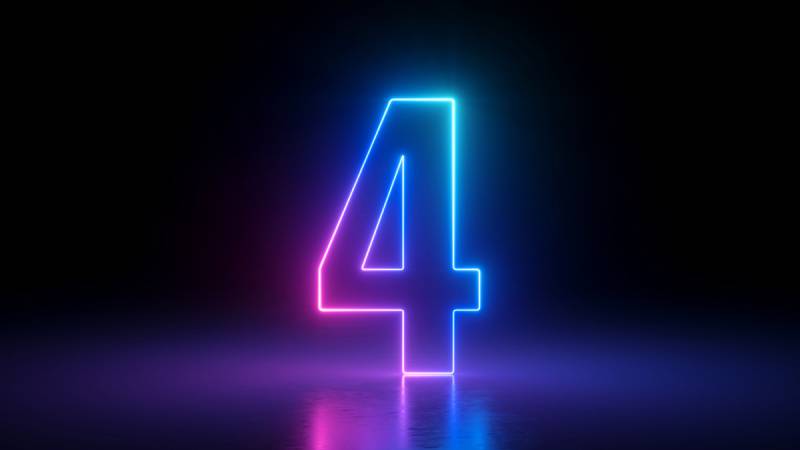 Số chạm 4 là gì?